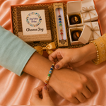 Raksha Bandhan Abundance Gift Box (Raw Pyrite Stone)