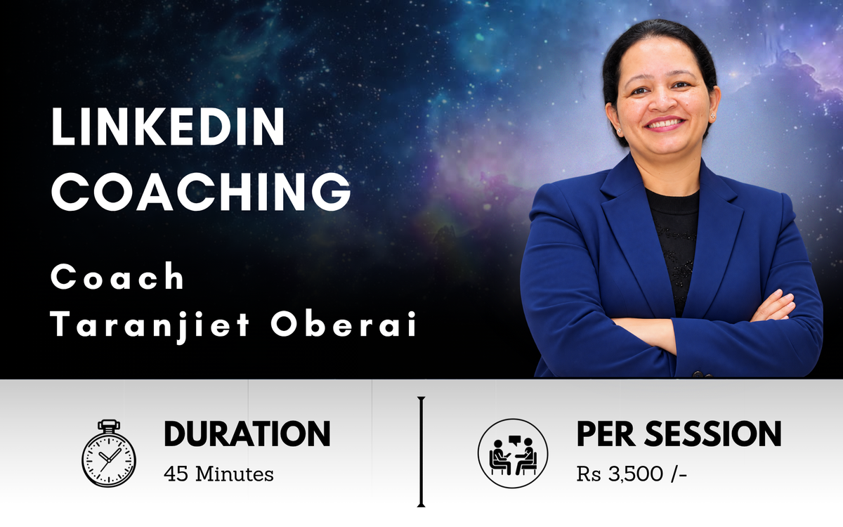 Linkedln Coaching By Taranjiet Oberai