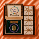 Raksha Bandhan Peace Gift Box (Amethyst Bracelet)