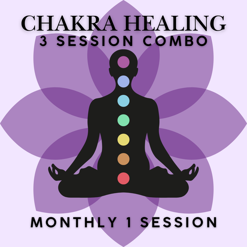 Chakra Healing (3 sessions healing pack)