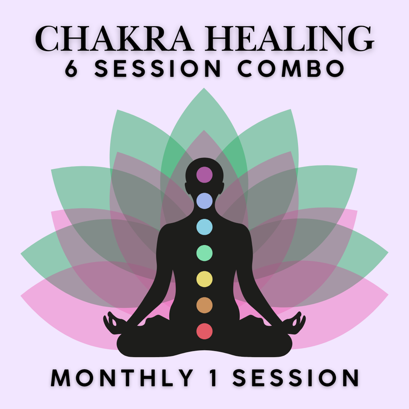 Chakra Healing (6 sessions healing pack)