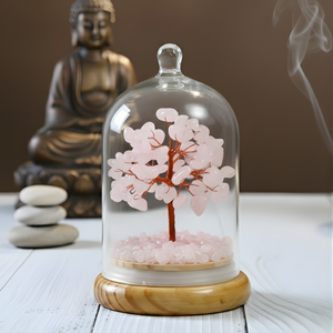 Rose Quartz Wish Tree