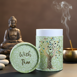 Pyrite Wish Tree In Glass Dome