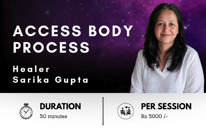 Energy healer Sarika Gupta offering B4 Sculpting and Access Bars body process sessions on Joy Vibe Tribe.