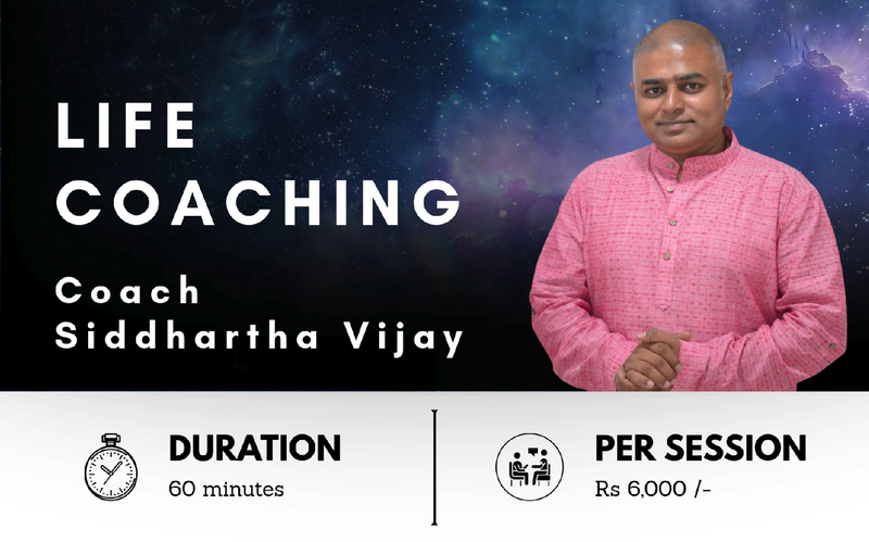 Ex Special Forces officer and therapist Siddhartha Vijay offering life coaching on Joy Vibe Tribe.